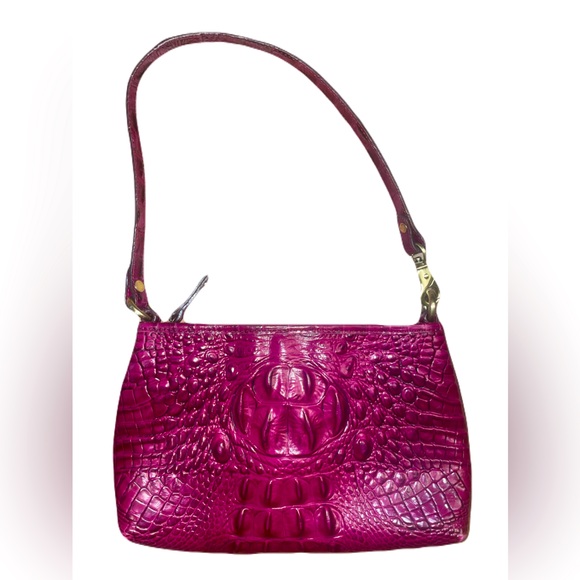 Brahmin anytime mini shoulder bag fuschia magenta ? - Picture 4 of 10